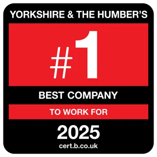 Yorkshire & The Humber #1 best company to work for 2025